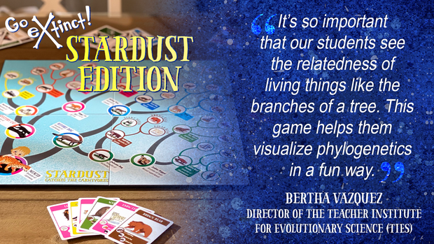 Game: Go Extinct! Stardust Catches the Carnivores